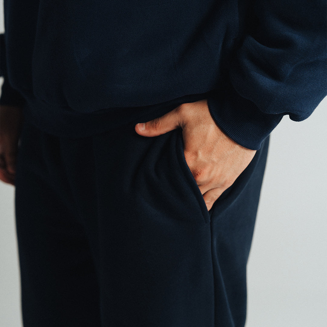 SWEATPANTS CLASSIC FIT 450 GSM 'NAVY'