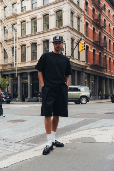 Studio Patch Tee - Black