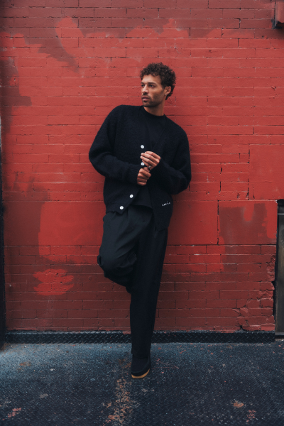 Elm Knit Cardigan - Black