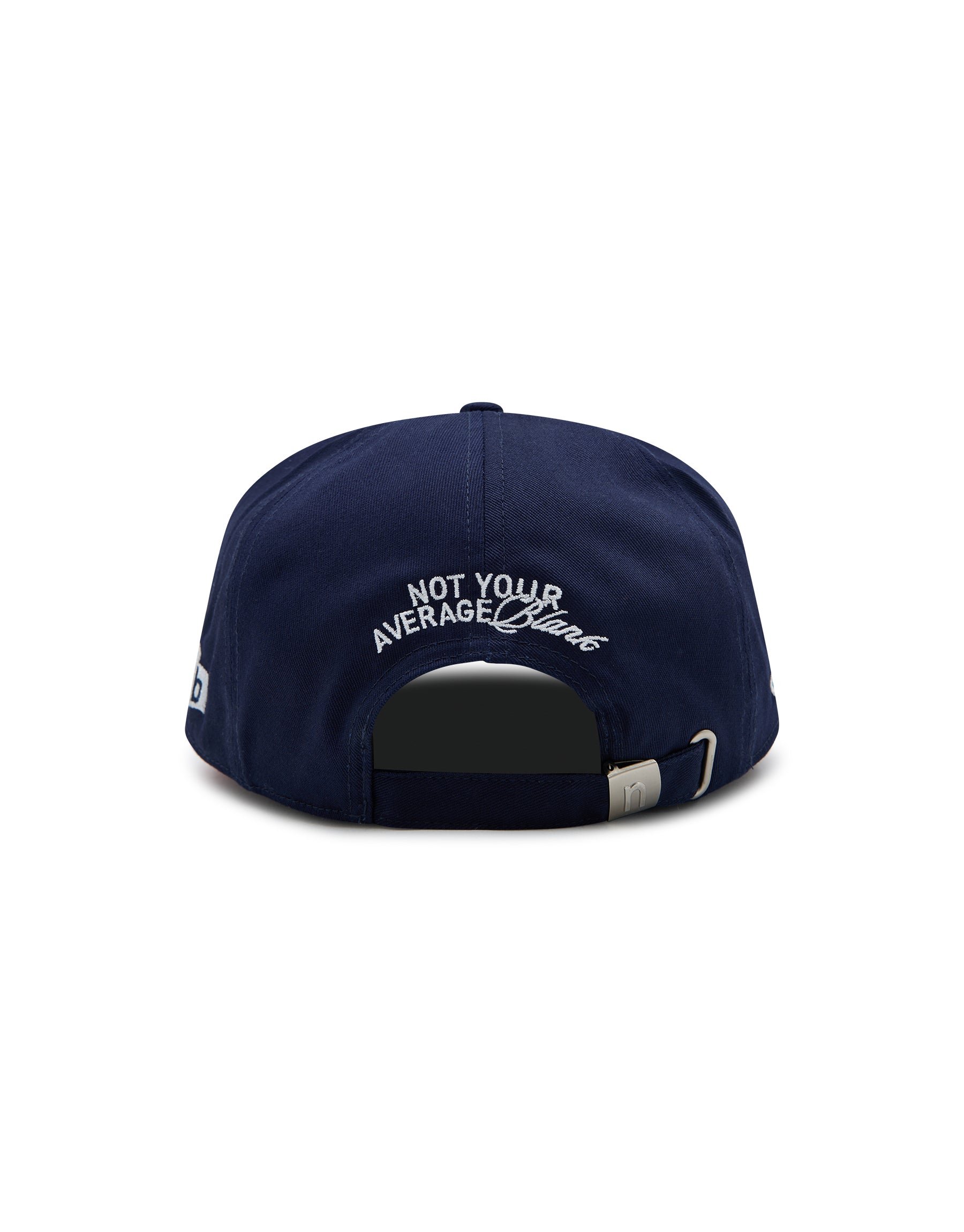 NB Monogram Cap - Navy Red
