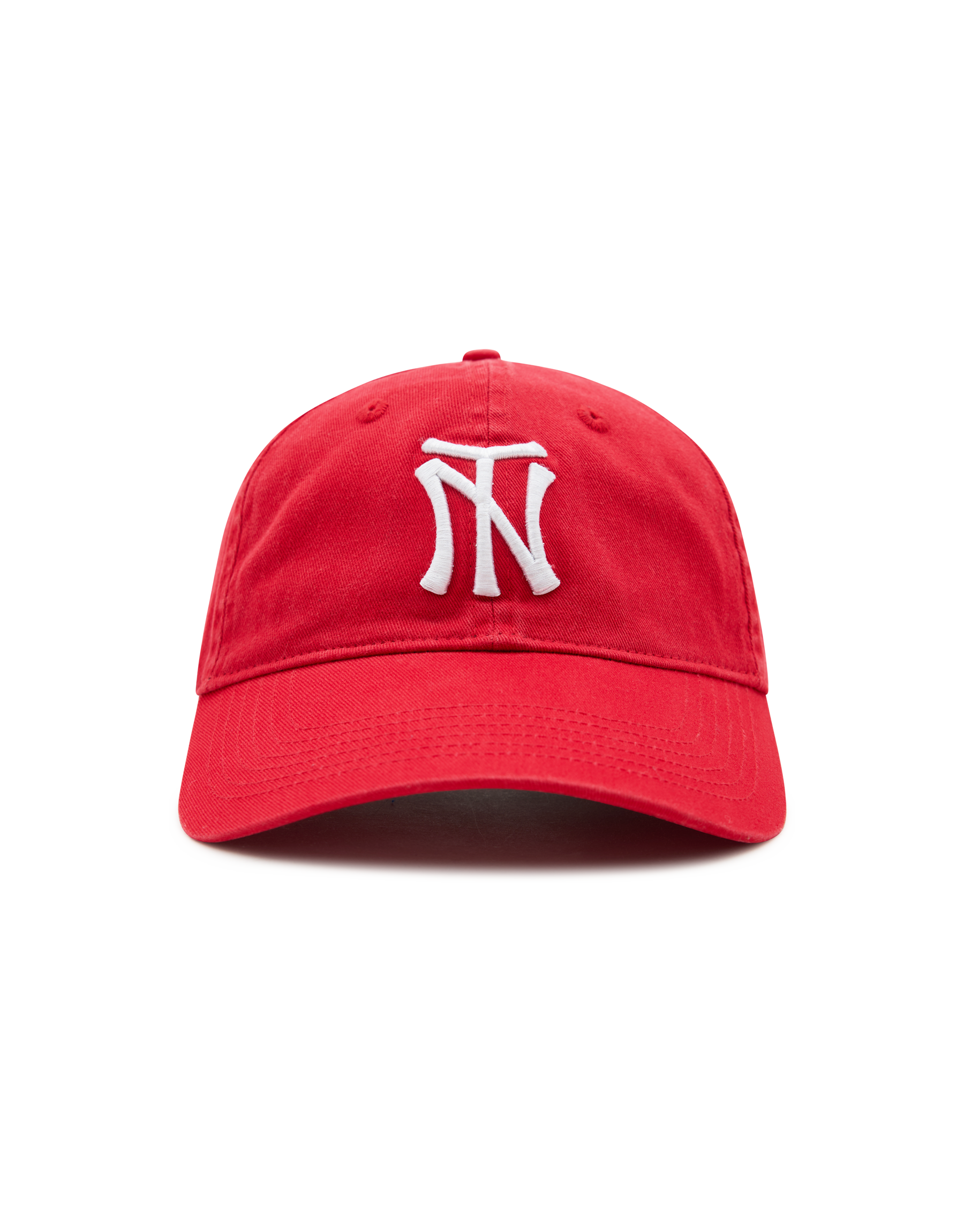 Washed Vintage NT Cap - Red