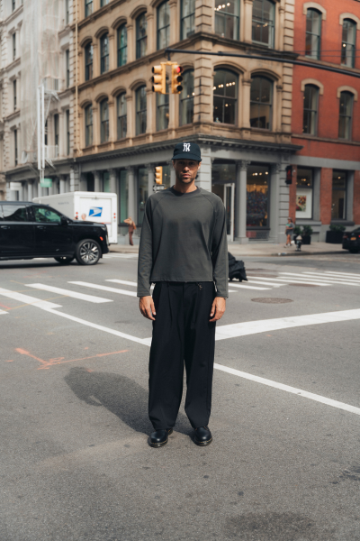 Raglan Long Sleeve - Grey