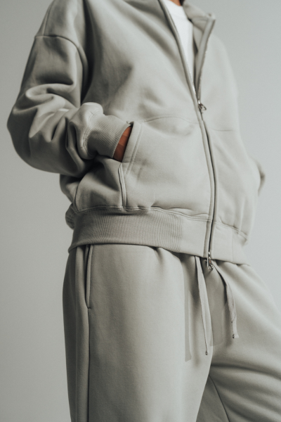 SWEATPANTS CLASSIC FIT 450 GSM 'GREY'