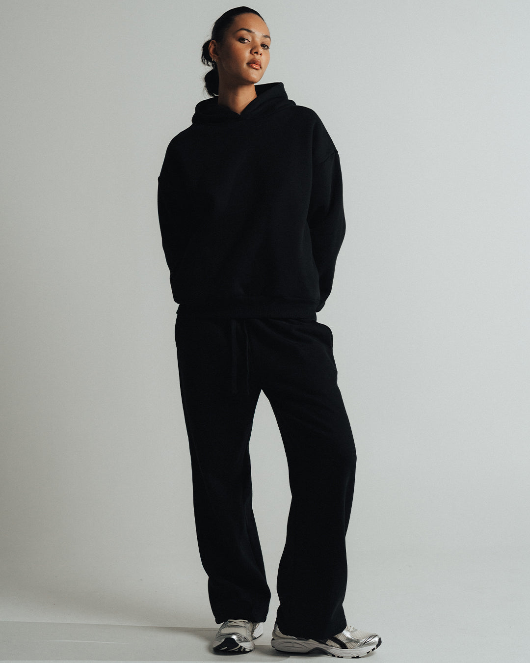 SWEATPANTS CLASSIC FIT 450 GSM 'BLACK'