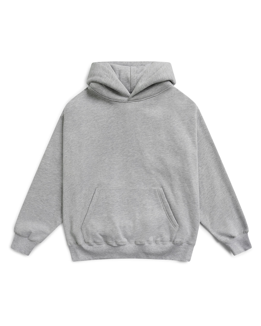 HOODIE FLEECE 330 GSM 'LIGHT GREY'