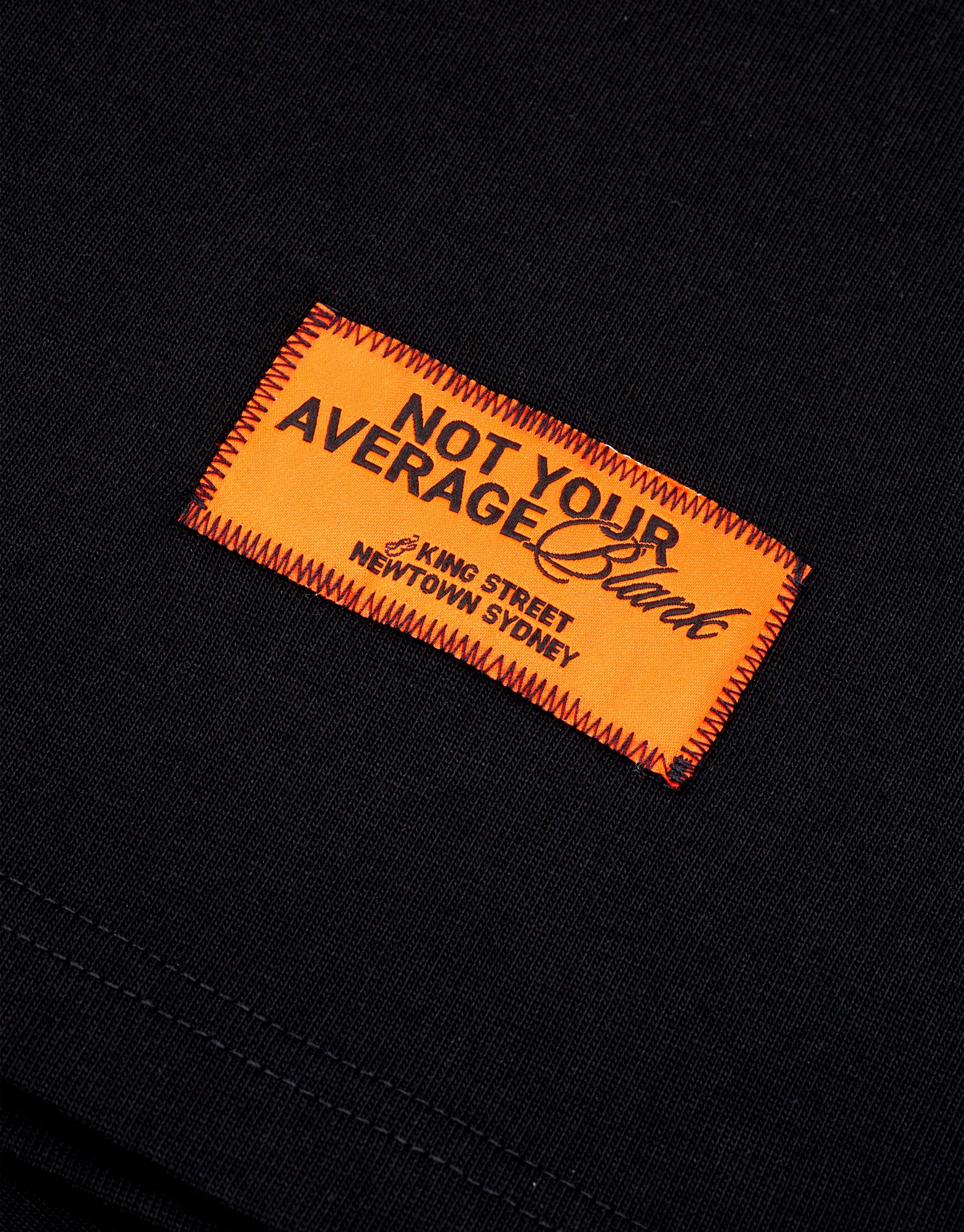 Studio Patch Tee - Black