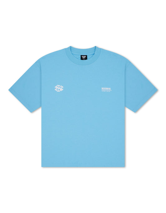 Monogram Tee - Sky Blue