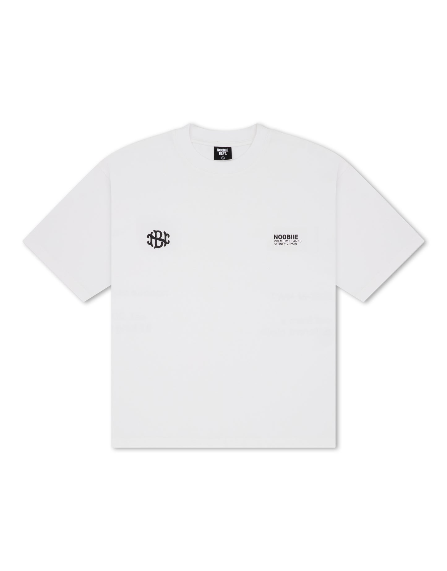 Monogram Tee - White