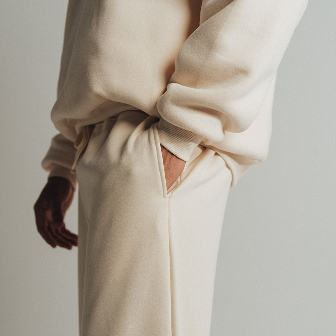 SWEATPANTS CLASSIC FIT 450 GSM 'HEATH GREY'