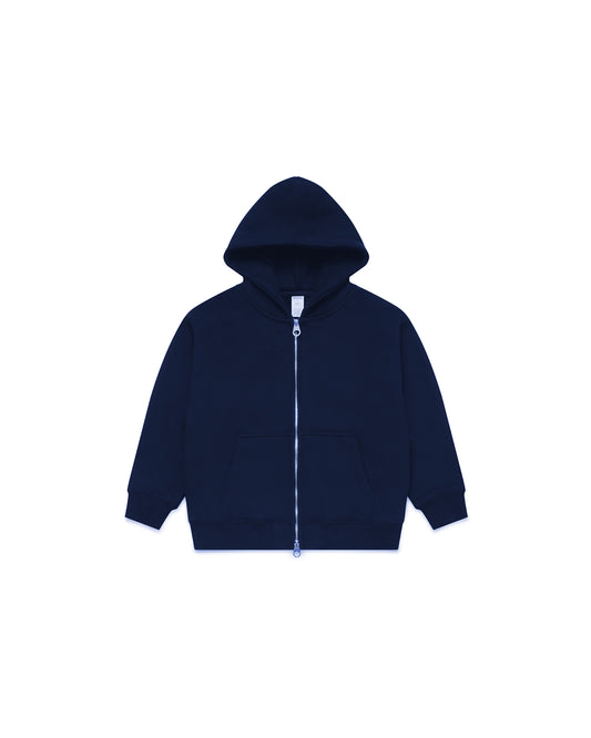 KIDS ZIP HOODIE 'NAVY'