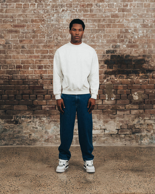 CLASSIC CREW 'LIGHT GREY'