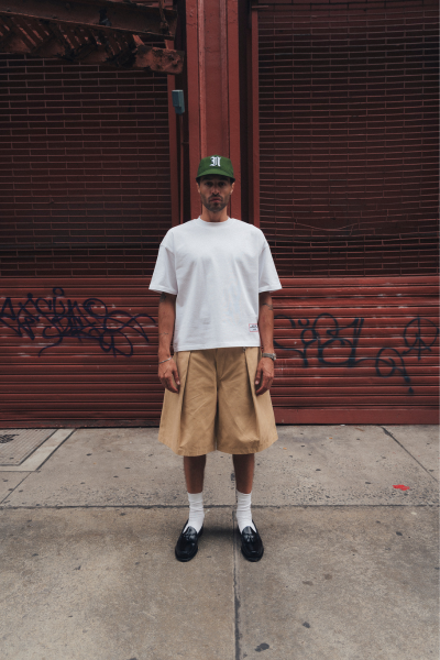 Studio Patch Tee - White