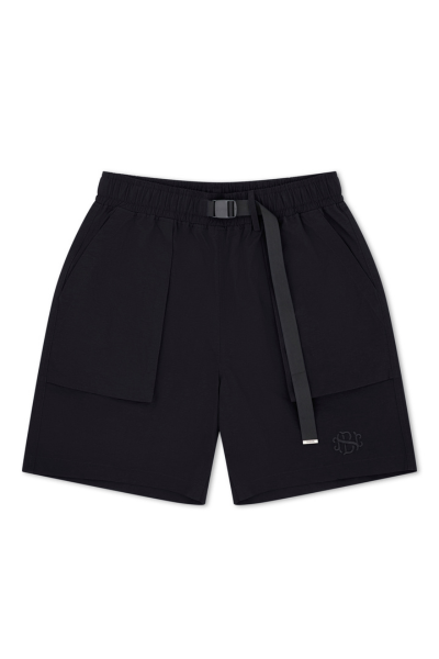 Utility Nylon Shorts - Grey