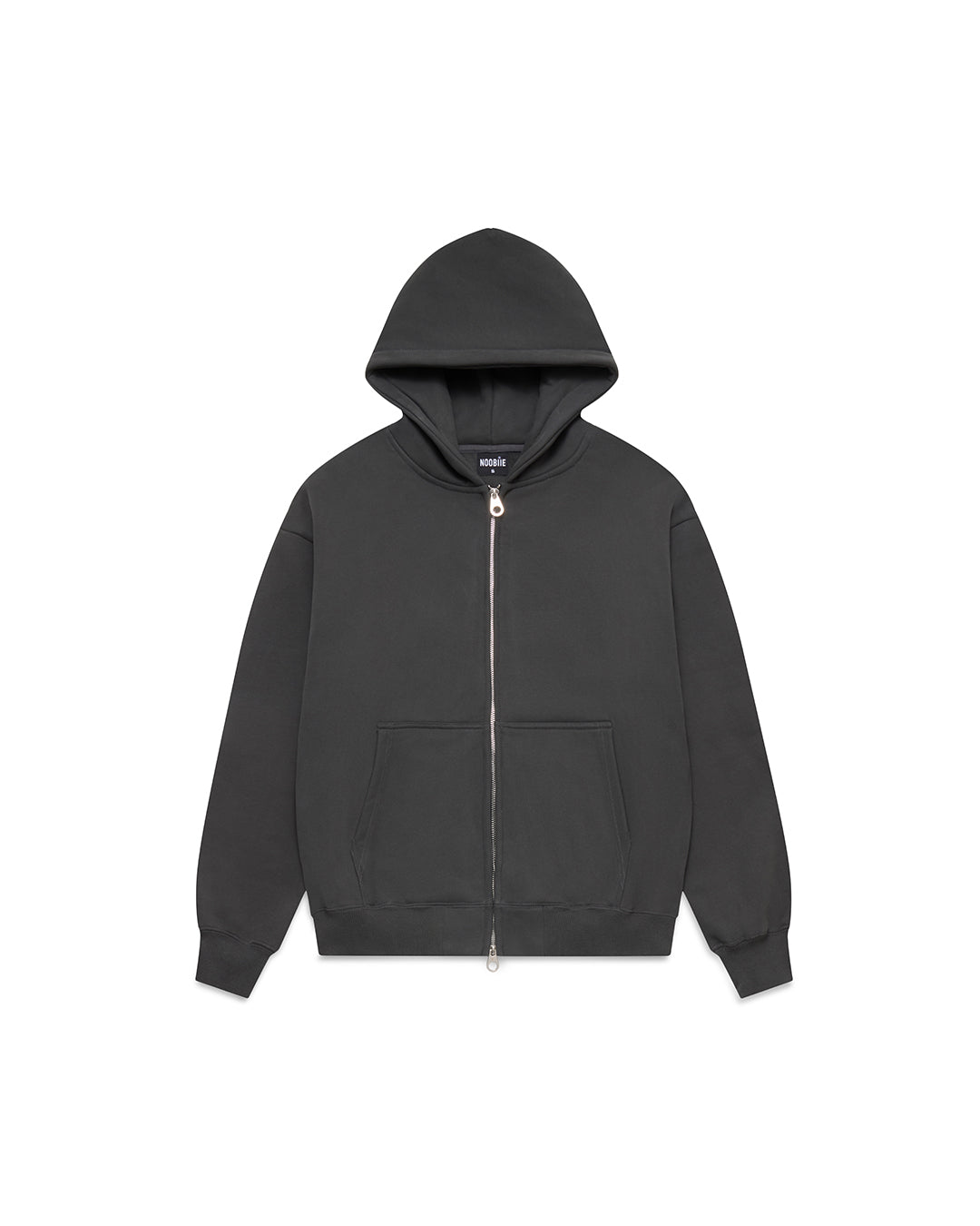 ZIP HOODIE 450 GSM 'CHARCOAL'