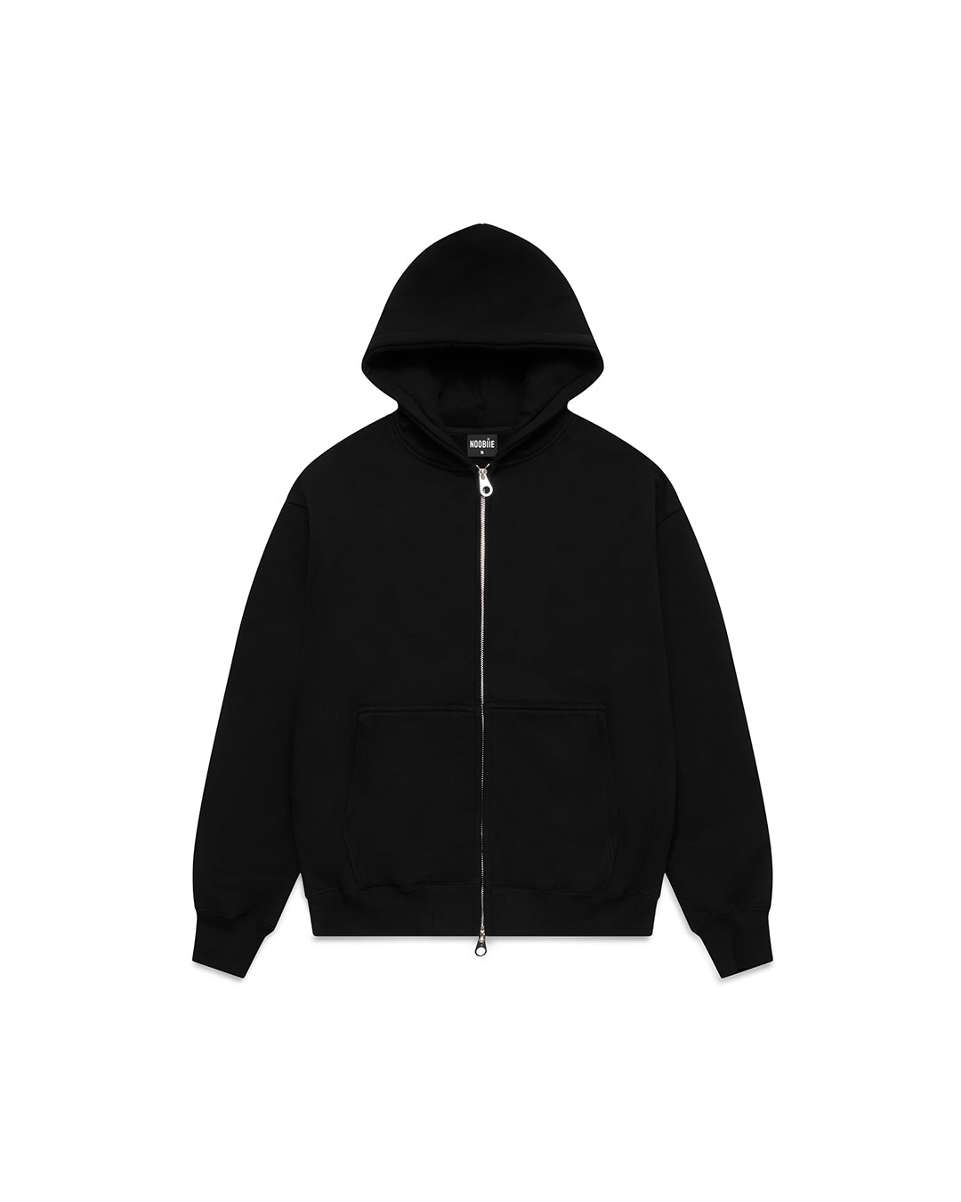 ZIP HOODIE 450 GSM 'BLACK'