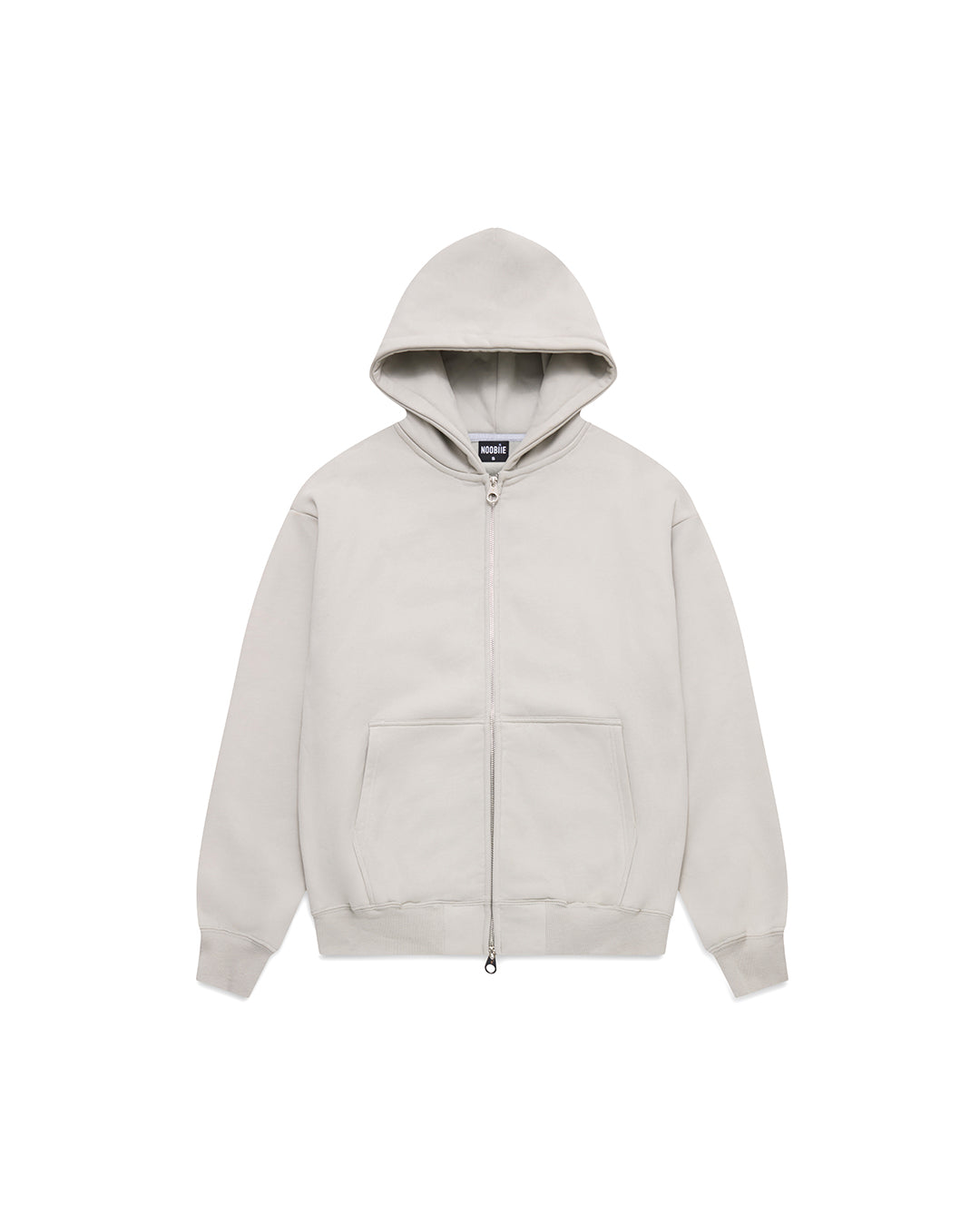 ZIP HOODIE 450 GSM 'GREY'