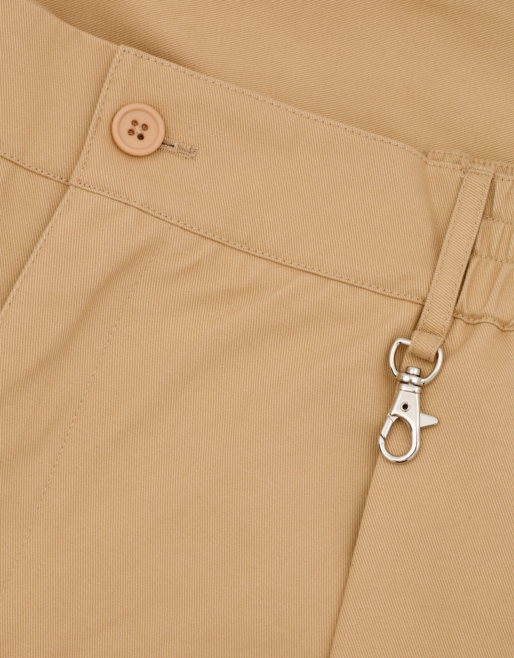 Avenue Pleated Short - Sand