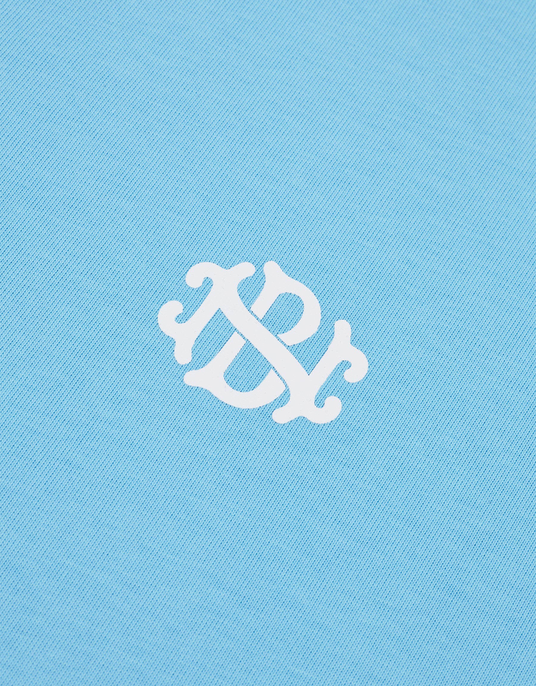 Monogram Tee - Sky Blue