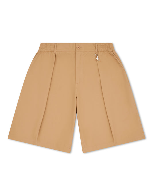 Avenue Pleated Short - Sand