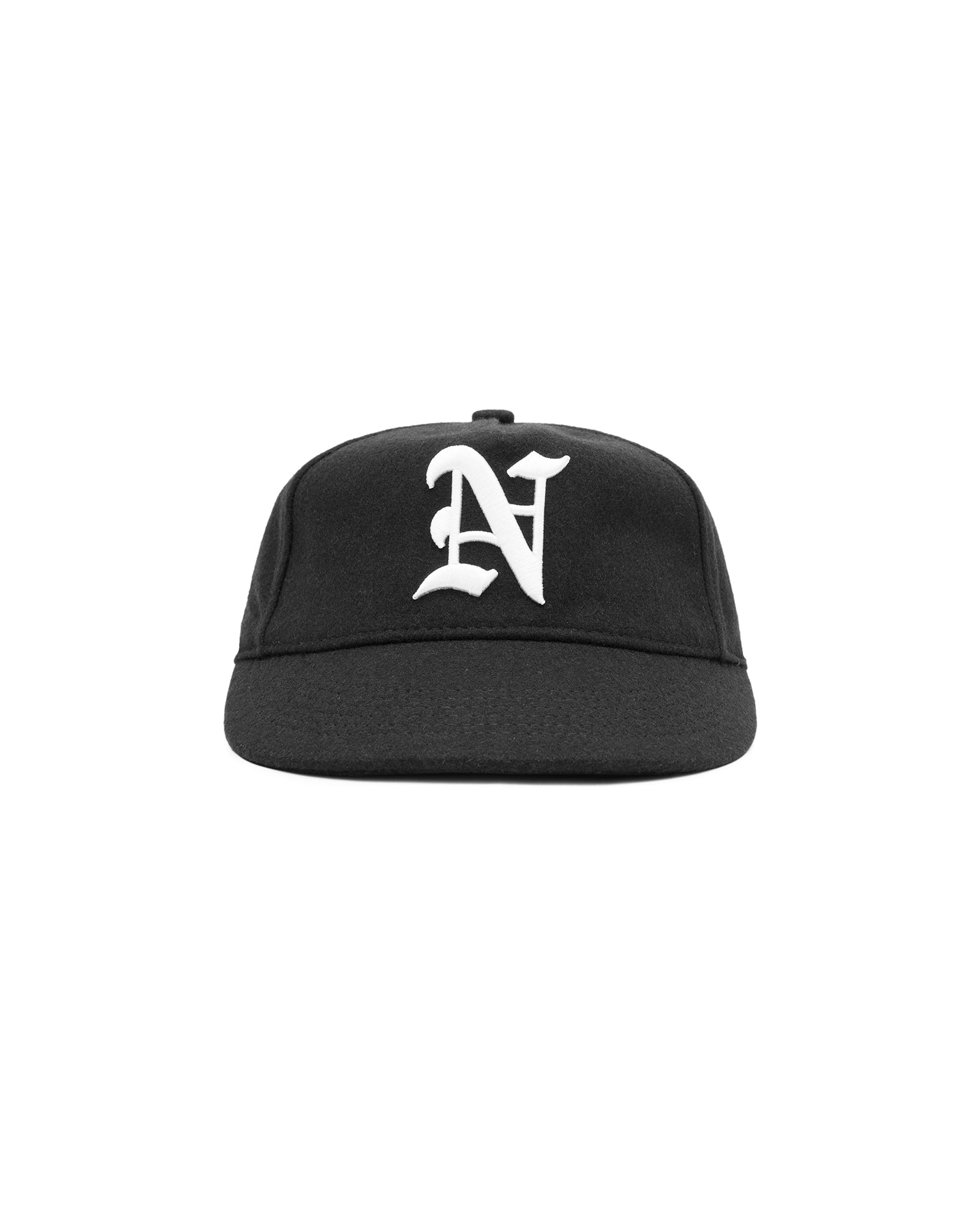 N Monogram Cap - Black